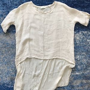 Stark X for Anthropologie Linen Duster